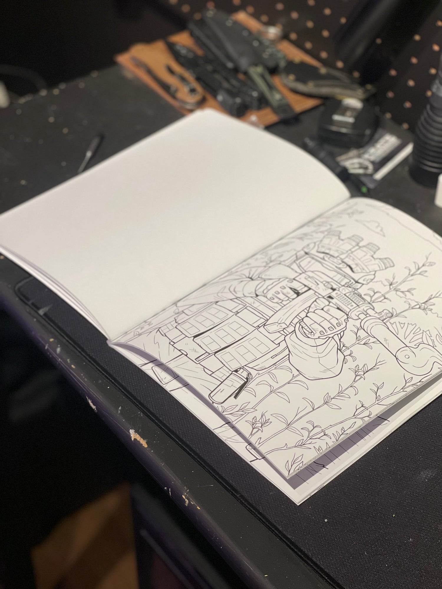 TacArt Coloring Books Original Series - First Edition
