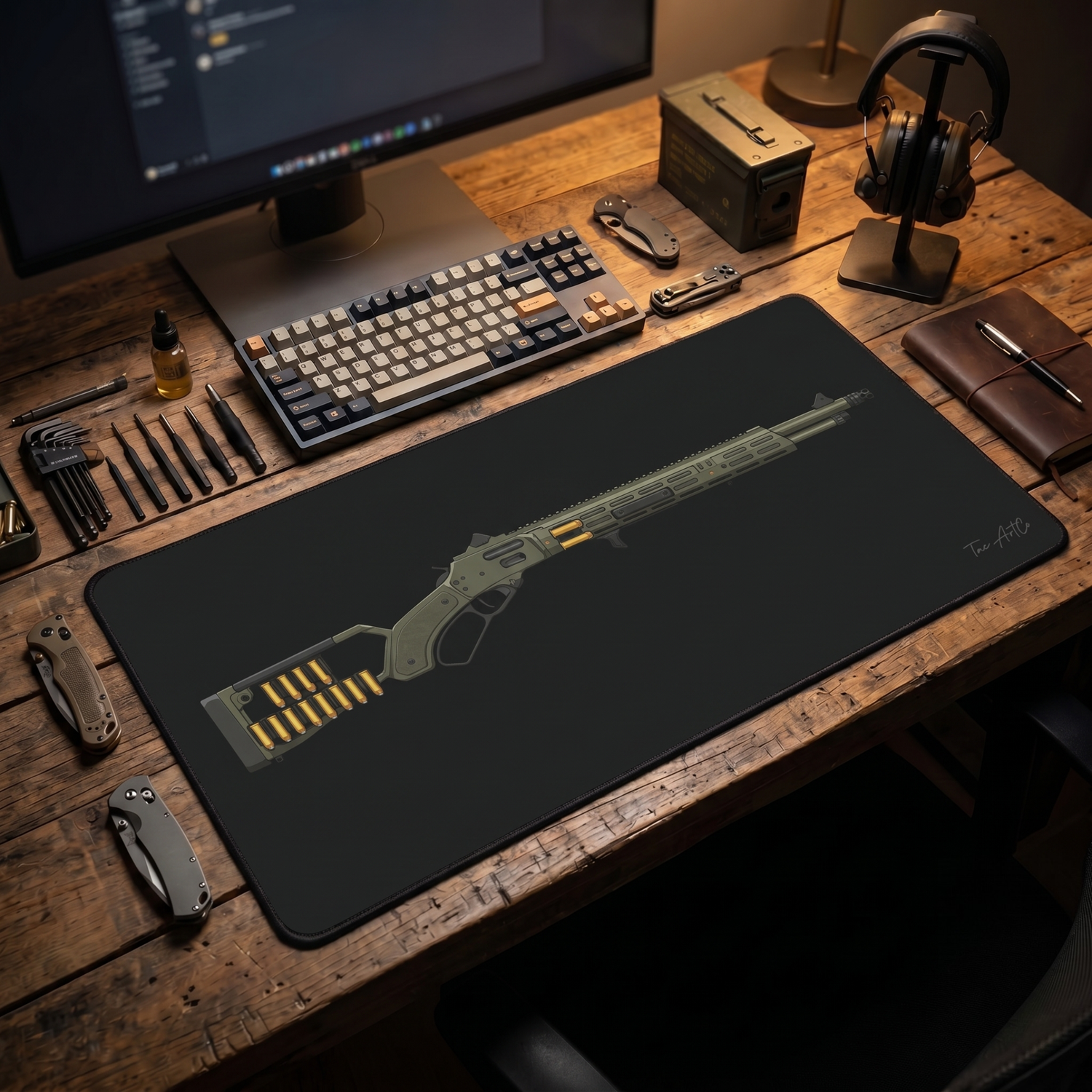 Lever Gun (MI) - Desk Mat