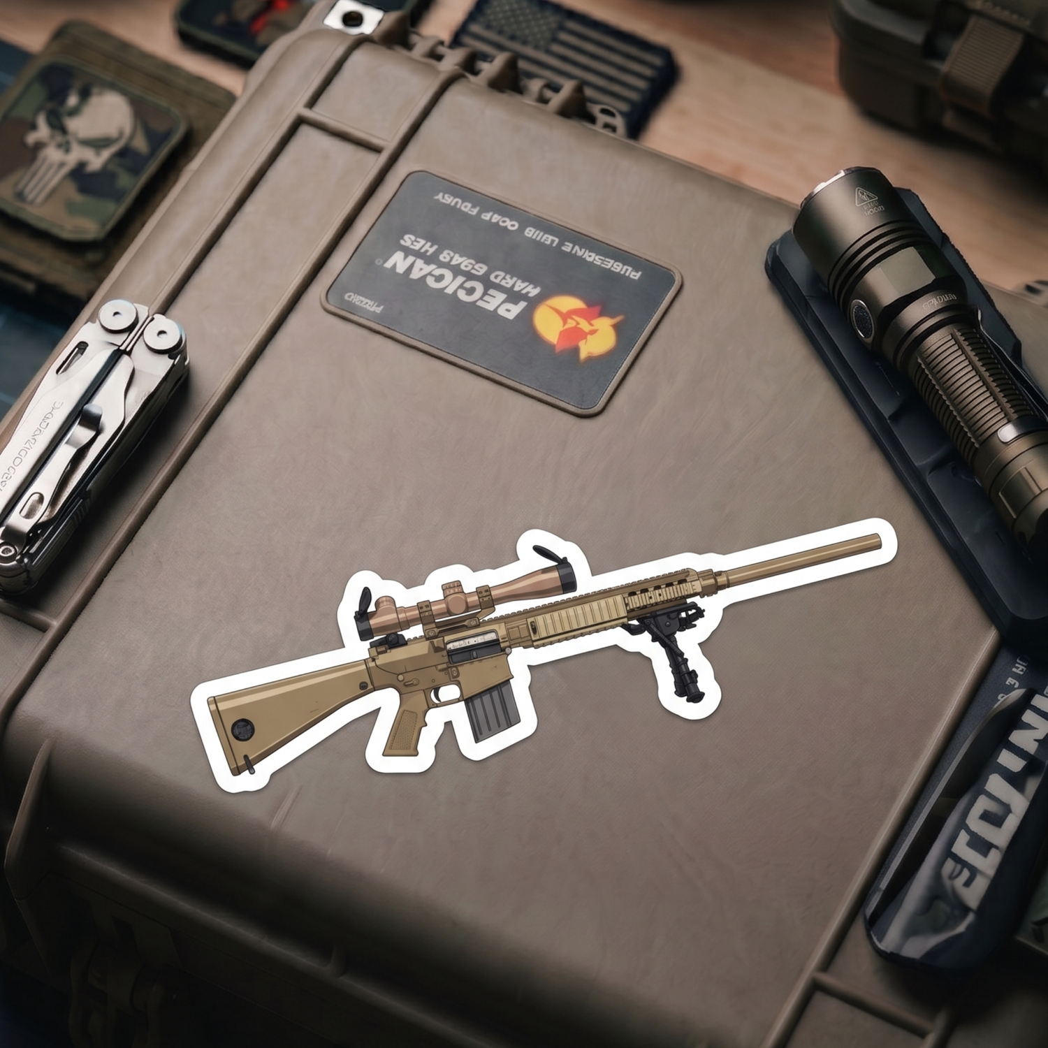 M110 SASS – Sticker