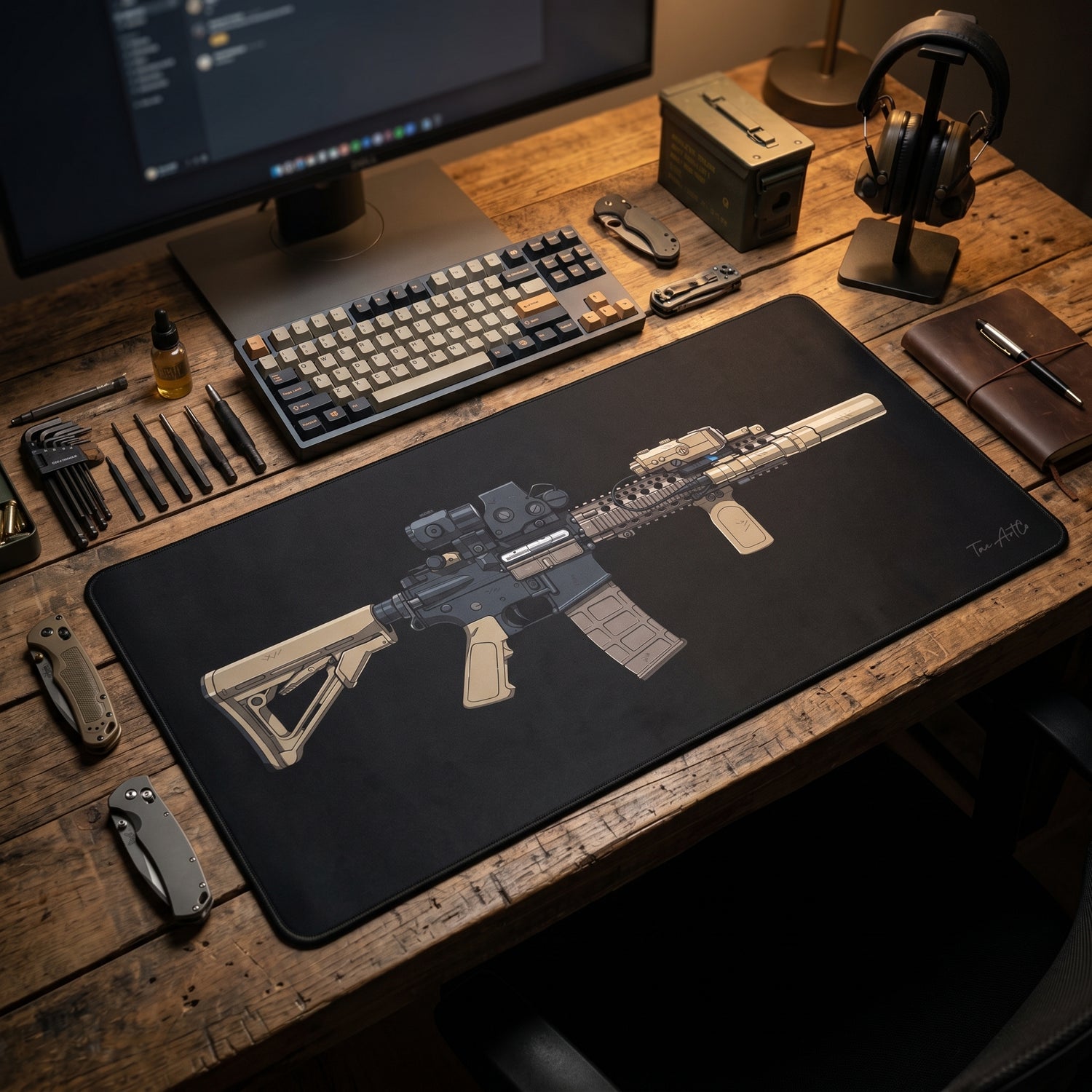 MK18 Mod 1 - Desk Mat