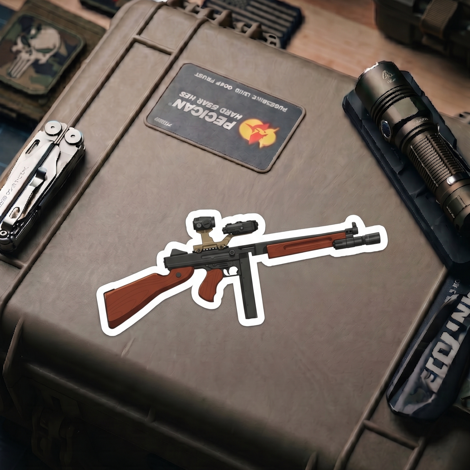 Modernized Thompson - Sticker