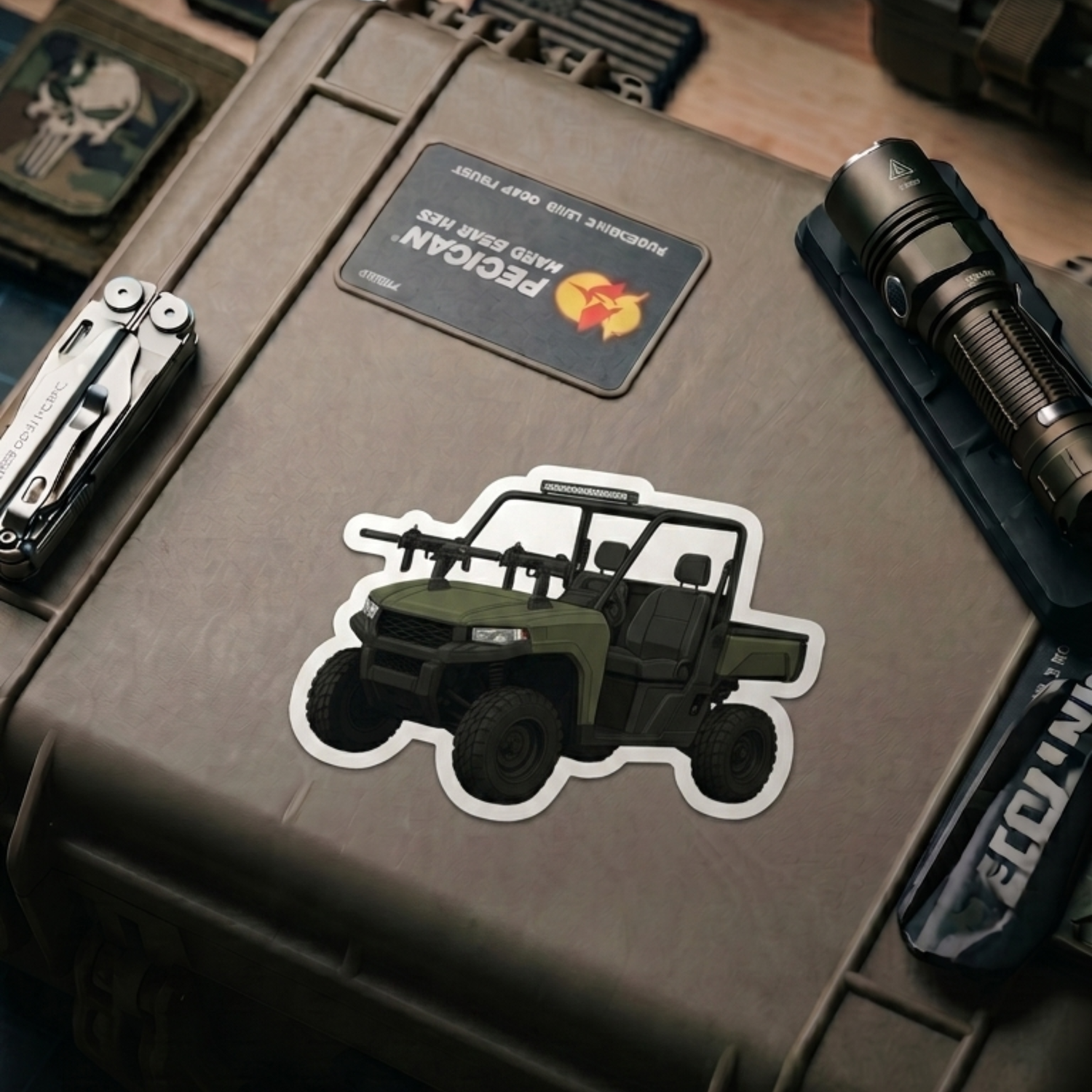 Off-Road Overkill – UTV MP7 Rig Sticker