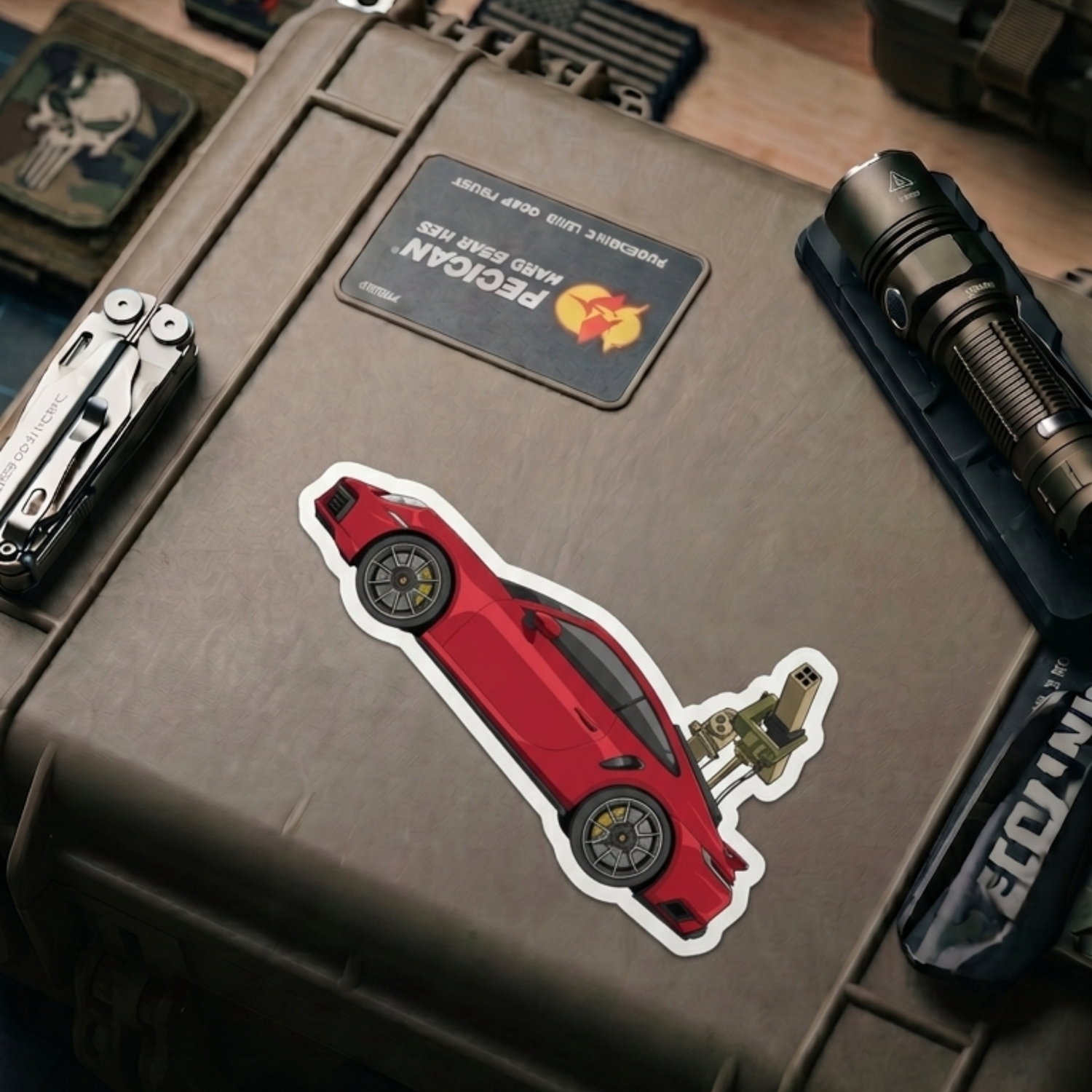 Porsche 911 Technical – Sticker