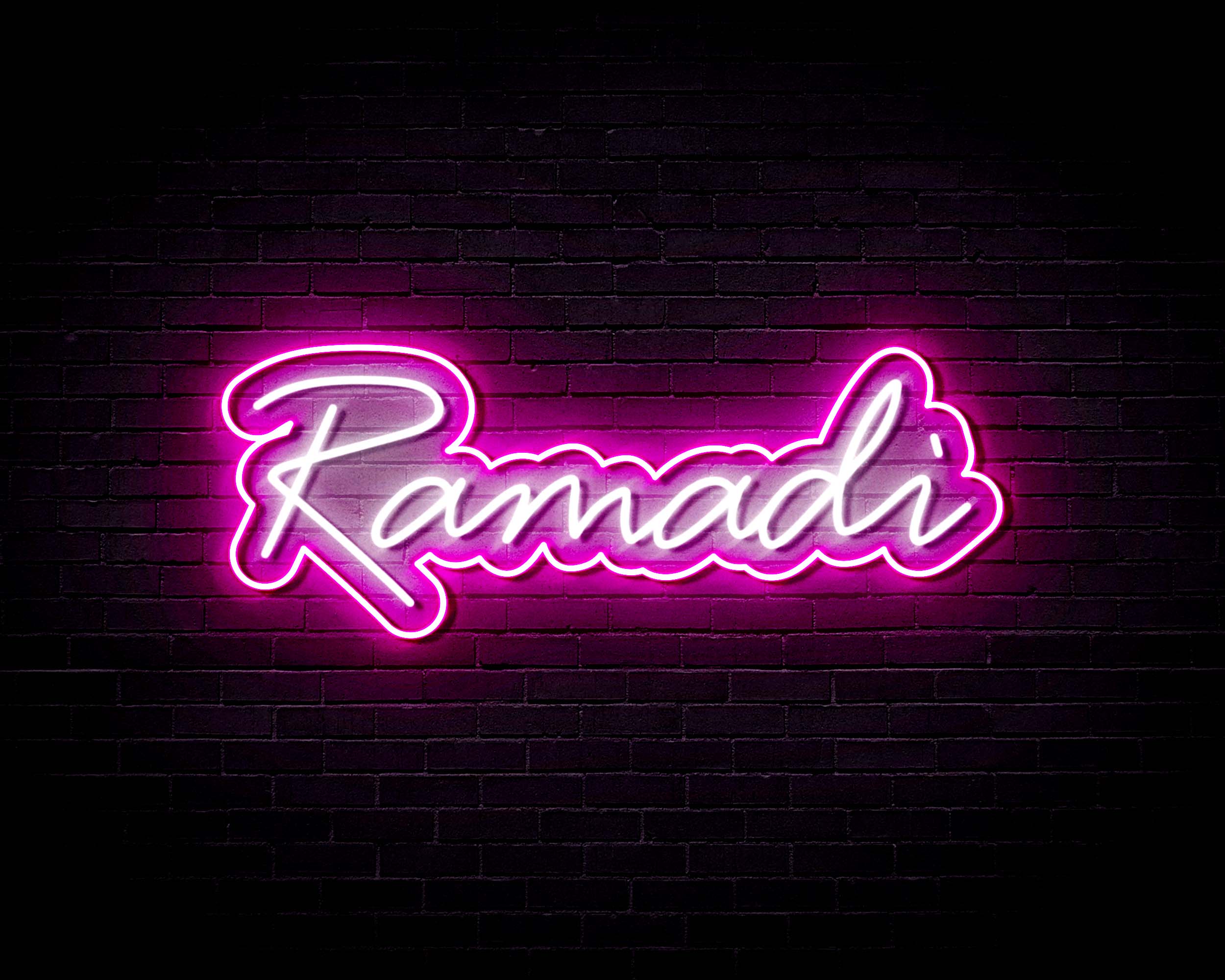 Ramadi Vice City - Neon Sign (Two Color LED) – TacArt