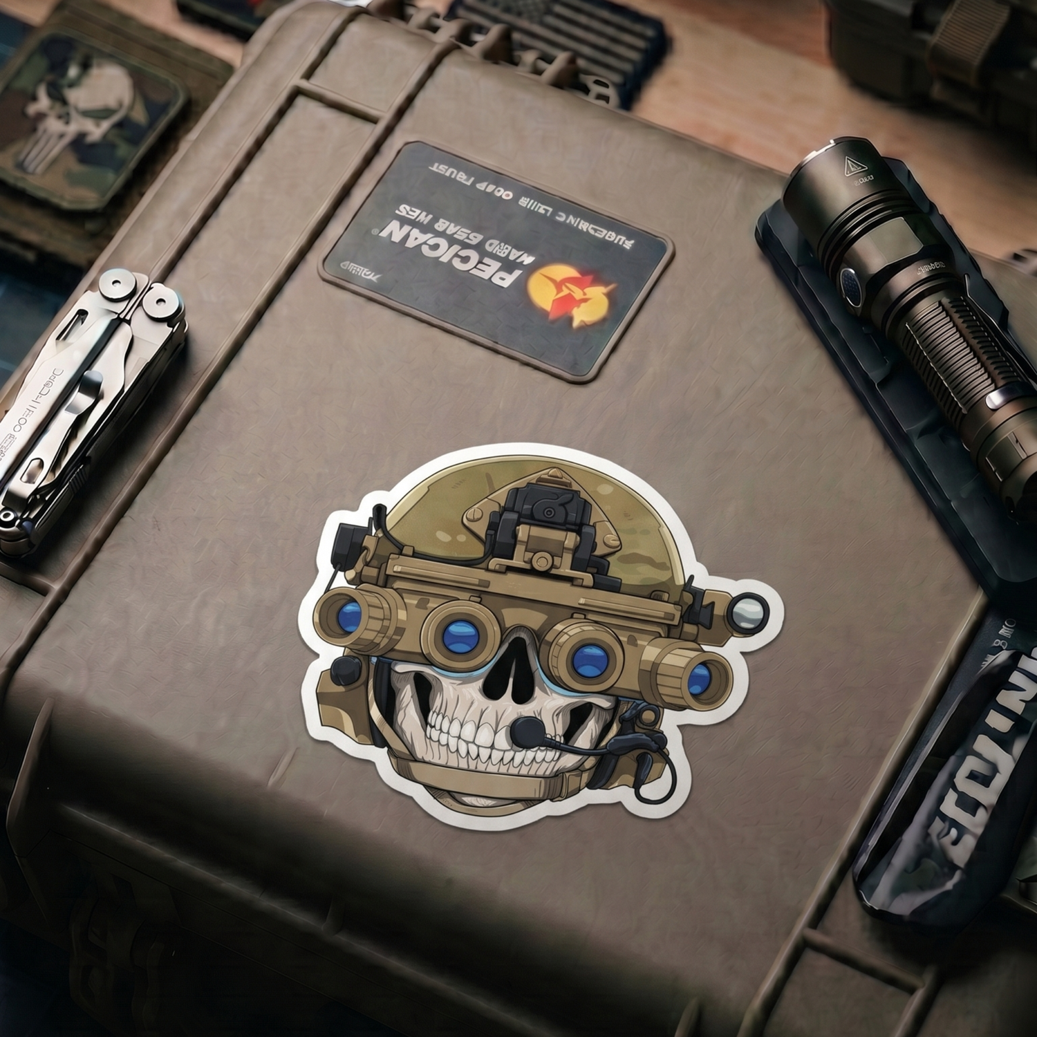 Skull & Nods - Sticker