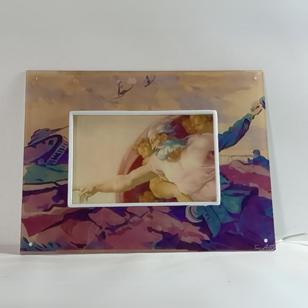 Adam Throwin' Nades  - LED Wall Art (RGB)