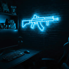 AK v2 premium LED neon sign - Ice Blue