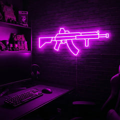 AK v2 premium LED neon sign - Purple