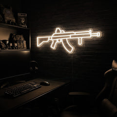 AK v2 premium LED neon sign - Warm White
