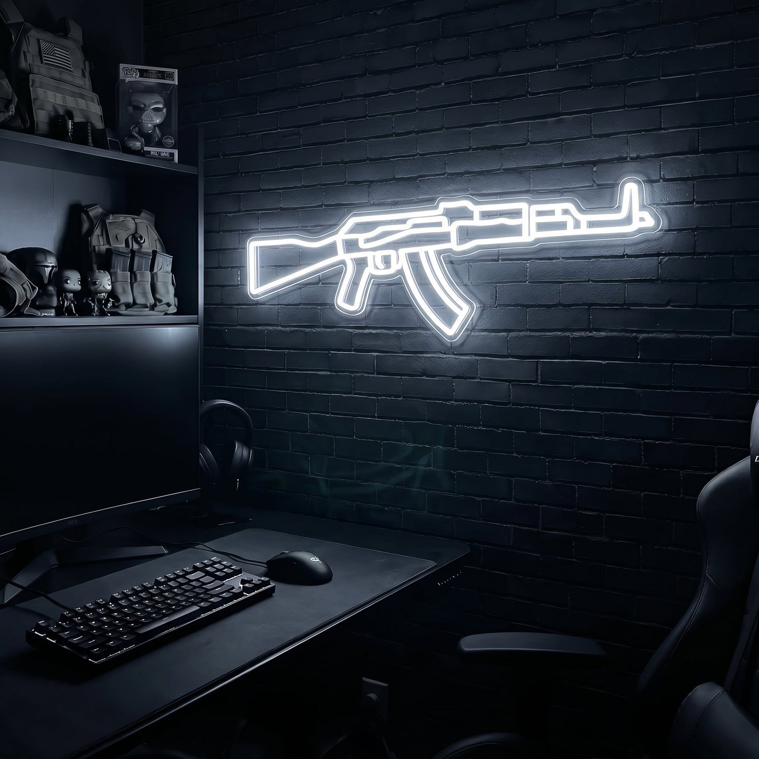 AK v3 premium LED neon sign - Cool White