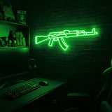AK v3 premium LED neon sign - Green