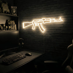 AK v3 premium LED neon sign - Warm White