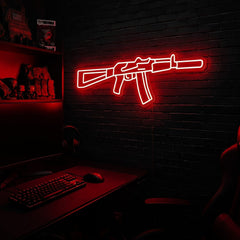 AK v4 premium LED neon sign - Red