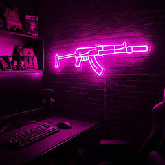 AK v5 premium LED neon sign - Pink