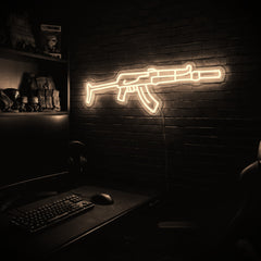 AK v5 premium LED neon sign - Warm White