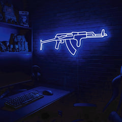 AK W/ Dong premium LED neon sign - Blue