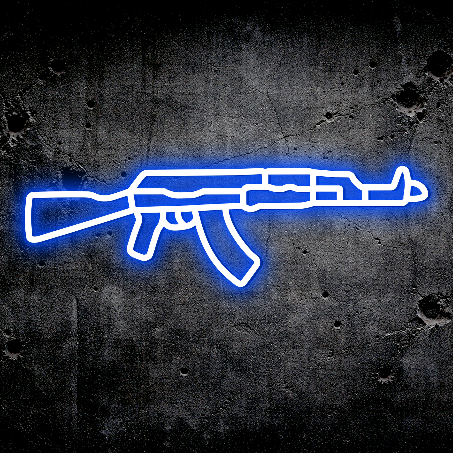 AK47 LED Sign – TacArtCo MINI