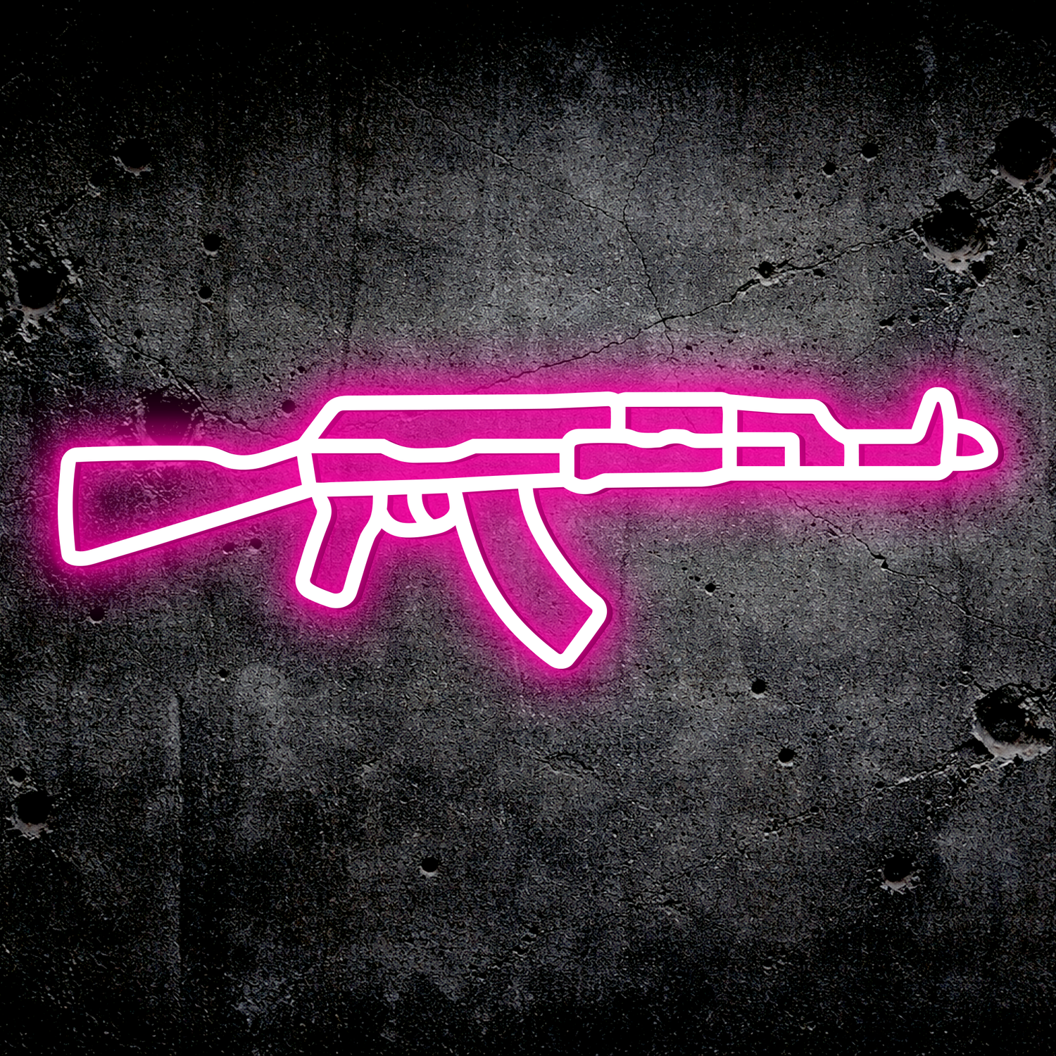 AK47 LED Sign – TacArtCo MINI