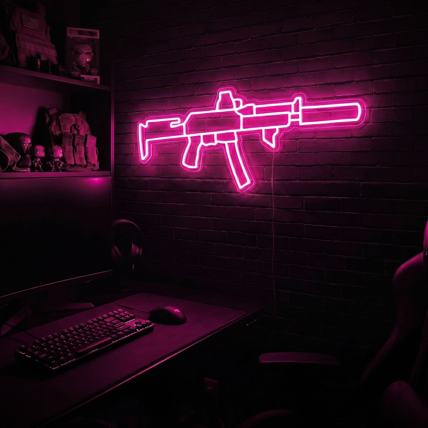 AKv premium LED neon sign - Pink