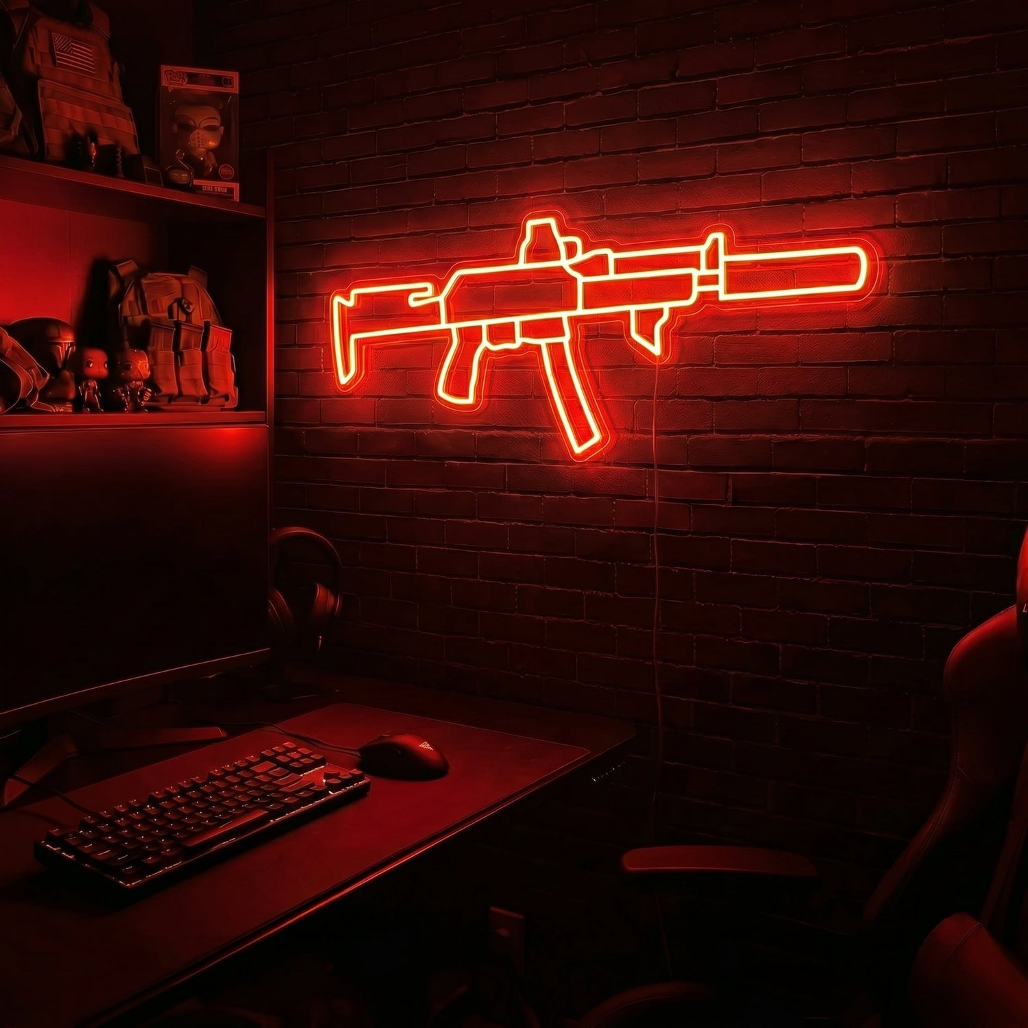 AKv premium LED neon sign - Red