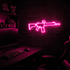 AR v1 premium LED neon sign - Pink