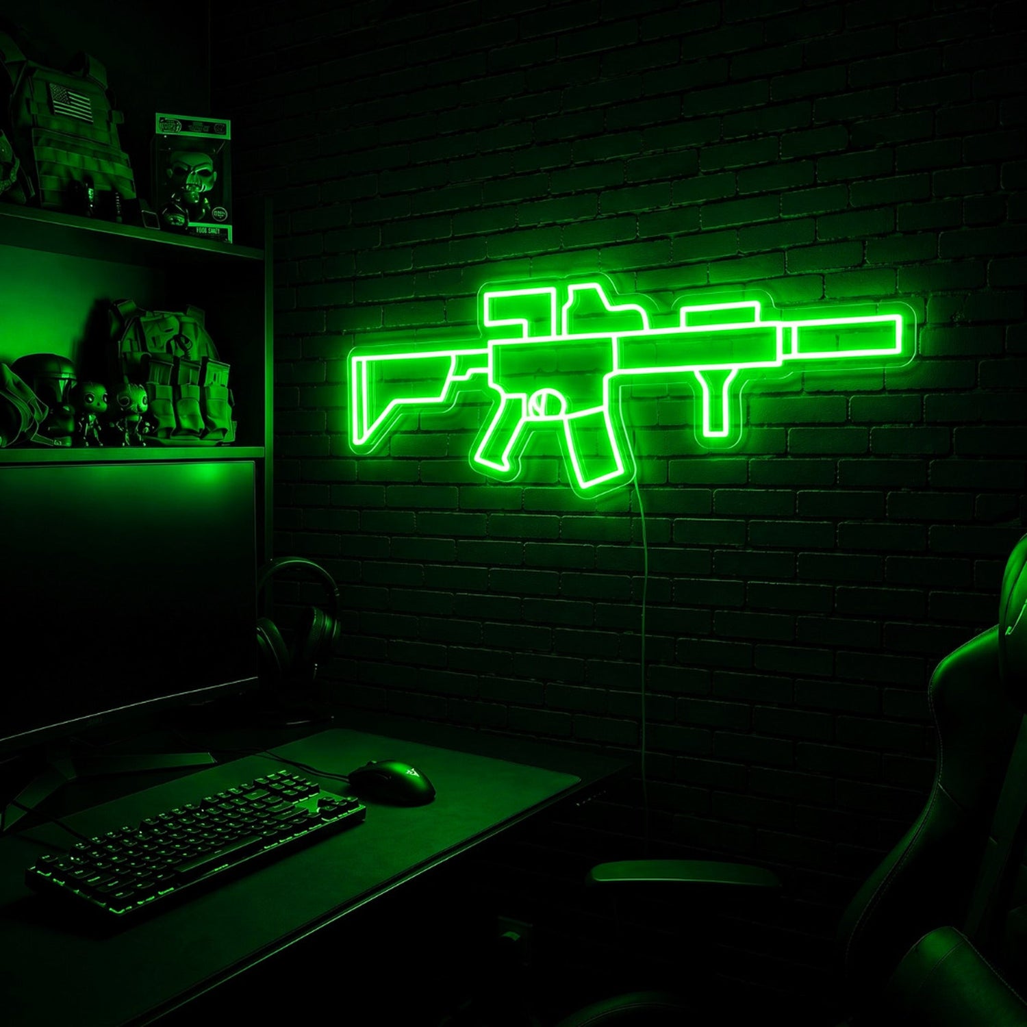 AR v2 premium LED neon sign - Green