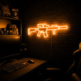 AR v2 premium LED neon sign - Orange