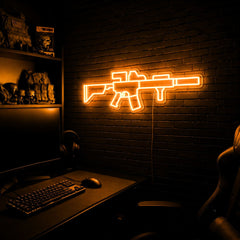 AR v2 premium LED neon sign - Orange