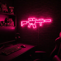 AR v2 premium LED neon sign - Pink