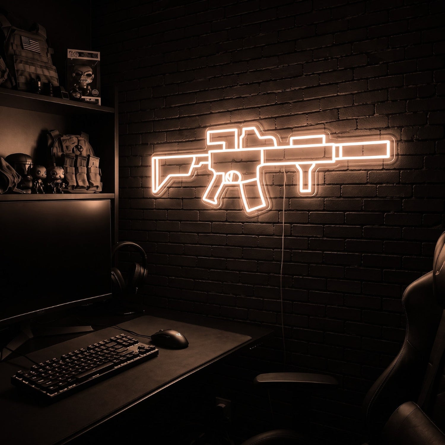 AR v2 premium LED neon sign - Warm White