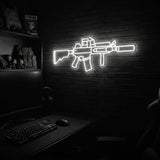 AR v4 premium LED neon sign - Cool White