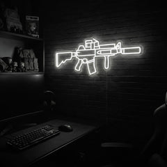 AR v4 premium LED neon sign - Cool White