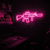AR v4 premium LED neon sign - Pink