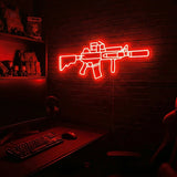 AR v4 premium LED neon sign - Red