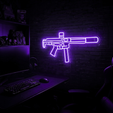 AR v5 premium LED neon sign - Purple