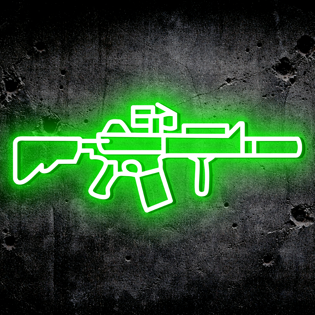 AR V4 (mk18) LED Sign – TacArtCo MINI