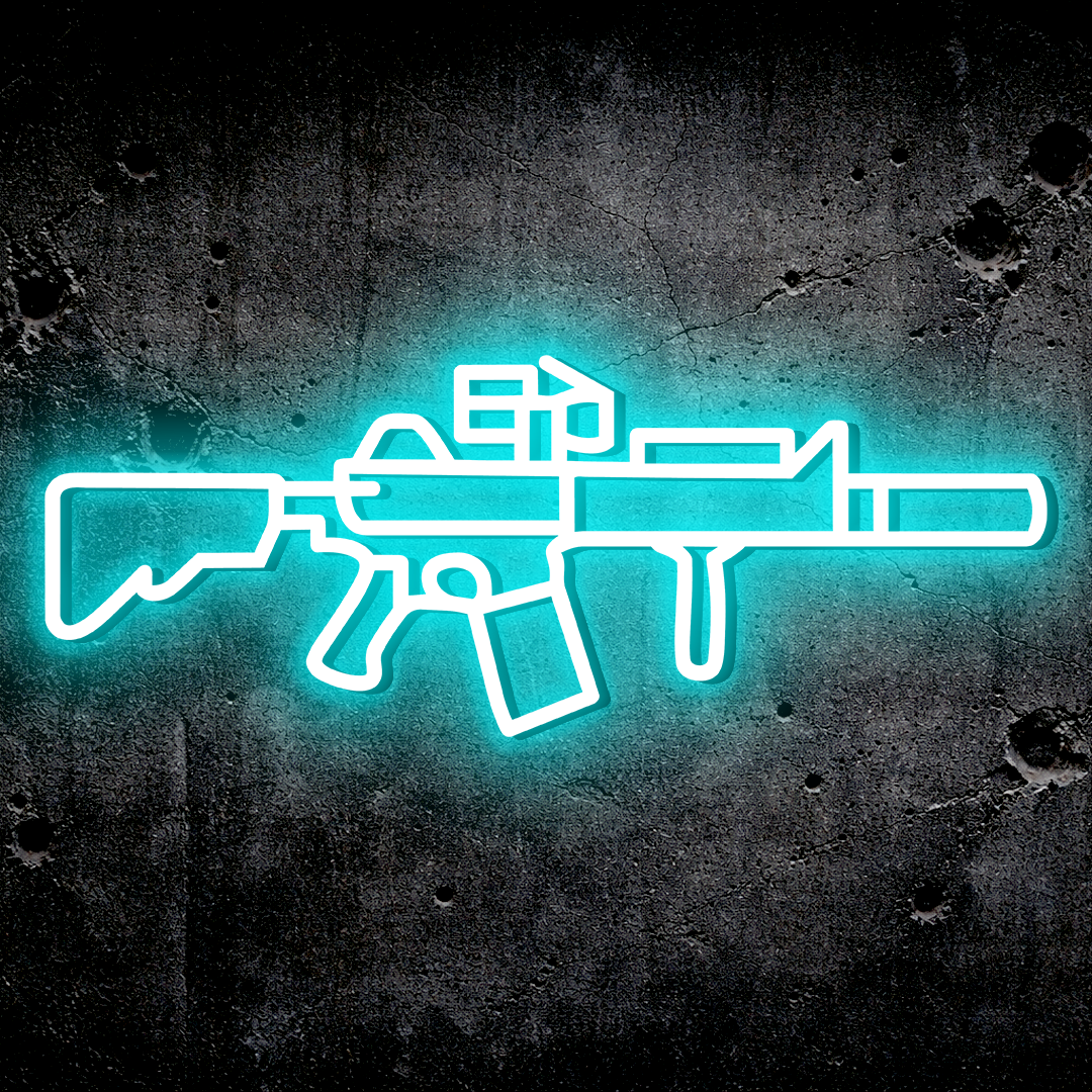 AR V4 (mk18) LED Sign – TacArtCo MINI