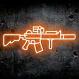 AR V4 (mk18) LED Sign – TacArtCo MINI