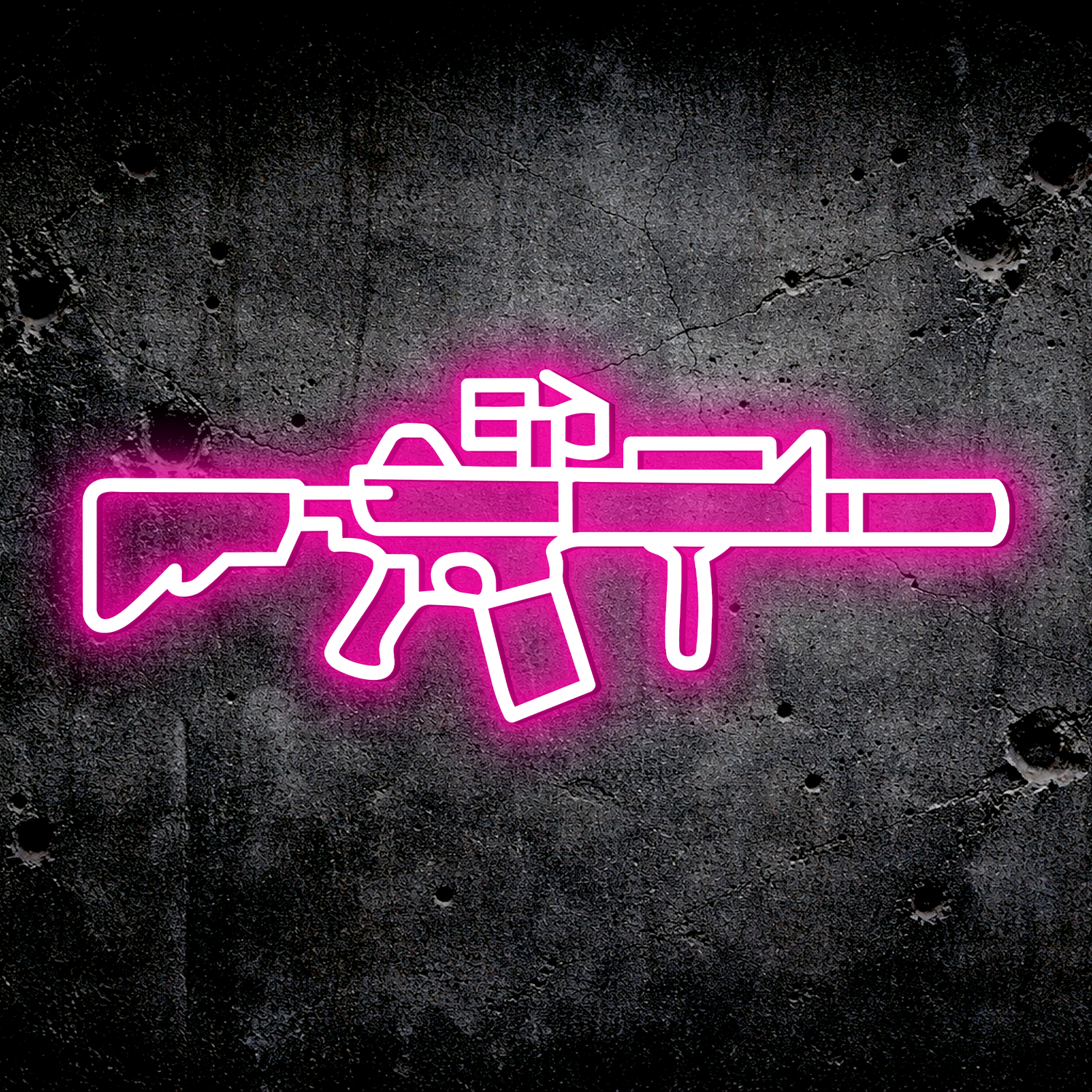 AR V4 (mk18) LED Sign – TacArtCo MINI