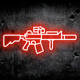 AR V4 (mk18) LED Sign – TacArtCo MINI