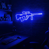 AUG premium LED neon sign - Blue