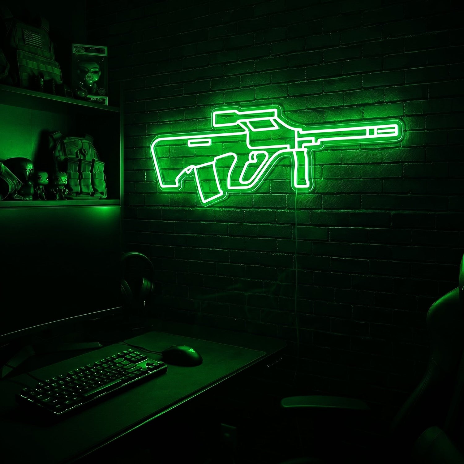 AUG premium LED neon sign - Green