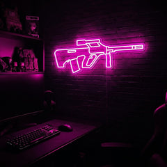 AUG premium LED neon sign - Pink