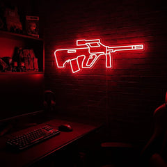 AUG premium LED neon sign - Red