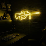 AUG premium LED neon sign - Yellow