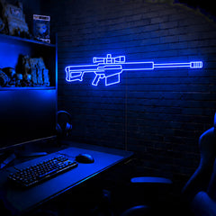 Barrett 50 premium LED neon sign - Blue