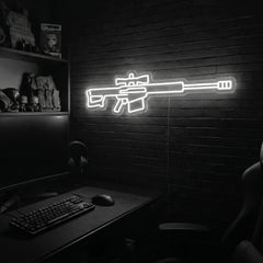 Barrett 50 premium LED neon sign - Cool White