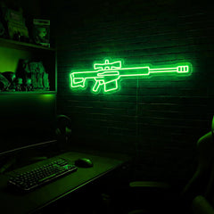 Barrett 50 premium LED neon sign - Green
