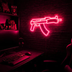 Draco premium LED neon sign - Pink