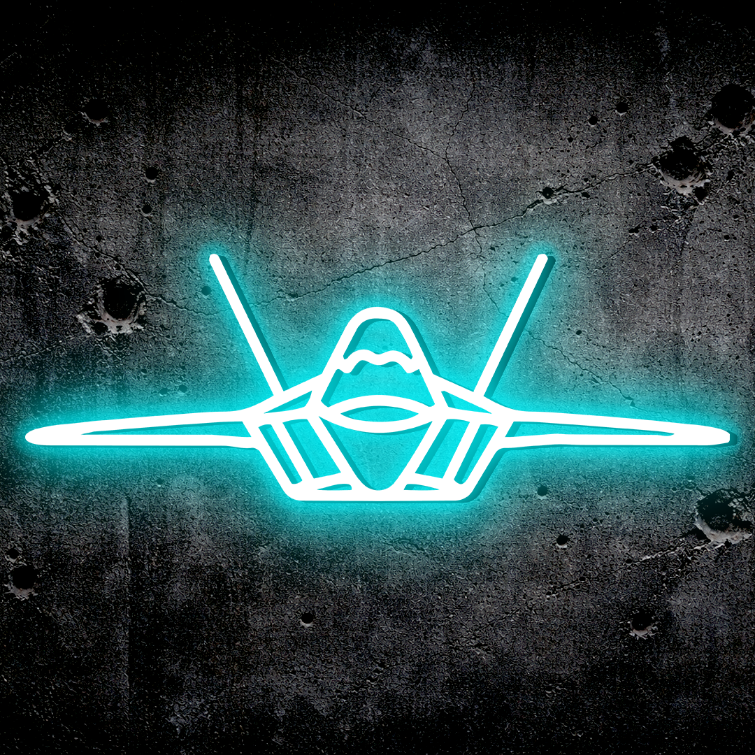 F22 LED Sign – TacArtCo MINI